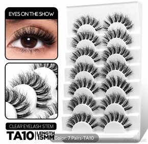 False lashes 3D extension 15 mm - 1