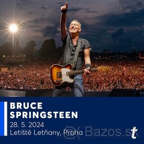 BRUCE SPRINGSTEEN PRAHA - STÁNÍ A (u pódia) - 1-4 VSTUPENKY