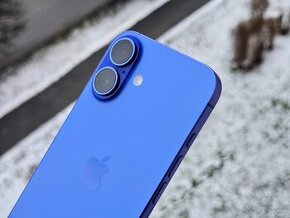 Apple iPhone 16 128GB Ultramarine, ako nový, komplet, záruka