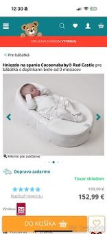 Hniezdo na spanie COCOONABABY