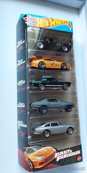 FaF Hotwheels 5 Pack Charger , Supra , Mustang , Chevelle