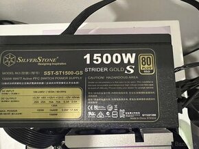 PC zdroj SilverStone ST1500-GS 1500W Strider Gold S Series