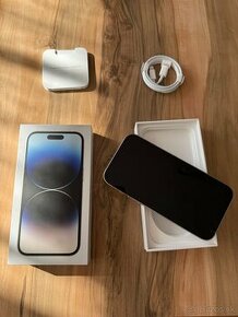 Predám Apple iPhone 14 PRO 256GB Silver Prasknutý displej - 1