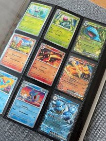 KOMPLET Pokémon plný album so 165 kartami