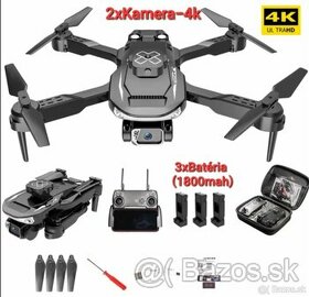 Dron:2xKamera-4k:3xBateria:1800mah