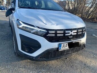 Predám Havarovanú Dacia Jogger 999 benzin LPG rok 2023.