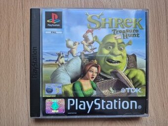 Predám hru na PS1 Shrek Treasure Hunt - 1