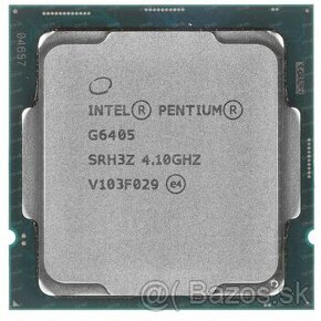 Intel Pentium G6405, 2C4T, 4.1GHz s1200 procesor