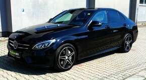 MERCEDES C250d AMG 150KW,9G,2017 AMG LINE, NIGHT, MRTVÝ UHEL