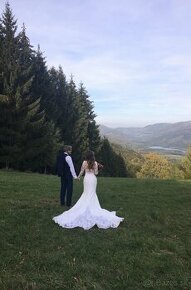 Svadobné šaty zn. PRONOVIAS - ENELSA - 1