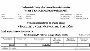 Na predaj: Budúci stavebný pozemok v obci Žitavany - 1