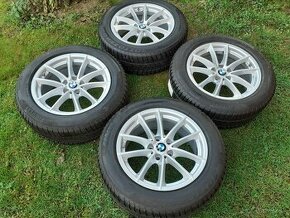 17" ALU 5x112 or BMW TOP stav + zimné 225/55 17 Pirelli - 1