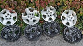 5x110 et35 plechové disky opel+puklice