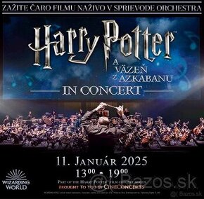 Dva lístky na Harry Potter a Väzeň z Azkabanu™ in Concert