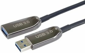 NOVY 20 m PremiumCord USB 3.0 predlžovací optický AOC kábel - 1