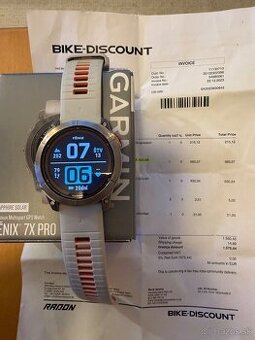 Predám GARMIN FENIX 7X pro ešte v záruke