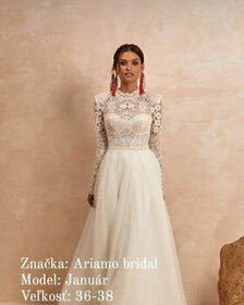 Svadobné šaty Ariamo bridal - ivory