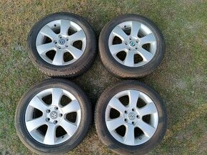 Elektróny 5x112 letné pneu 205/55 r16 - 1