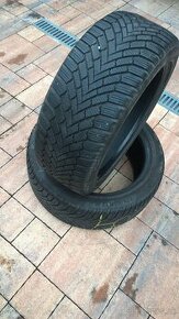 ZIMNÉ 225/45 R17 CONTINENTAL rok 2018 cca 6 mm LEN 35,-€/kus - 1