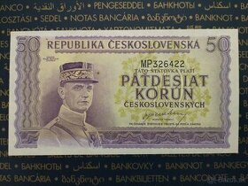 50Kčs 1945 londýnska emisia