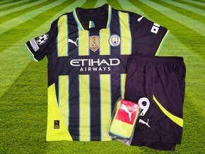 dres HAALAND Manchester City 24/25žlto-čierna edícia