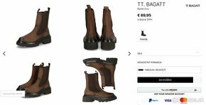 Dámske chelsea boots BAGATT veľ.39