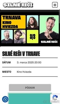 Silné reči v Trnave