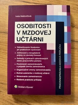 Osobitosti v mzdovej učtárni