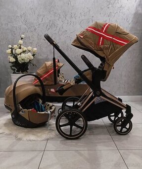 TROJKOMBINÁCIA CYBEX PLATINUM ROSEGOLD KAROLINA KURKOVA