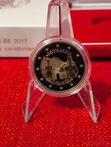 2 euro Monako 2017 PROOF carabinieri - 1