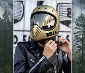 Bell Moto 3 Visor Na Helmu 2ks-Smoky Gold Mirror+Transparent - 1