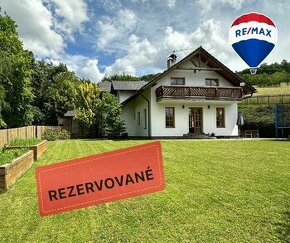 REZERVOVANÉ-Rodinná vila  s vlastnou saunou na okraji mesta 