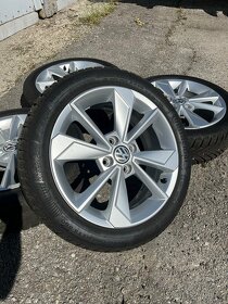 Zimný komplet 4x100 16" + Continental pneumatiky 185/50r16 - 1