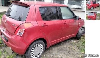 Suzuki Swift 1.5 2008 predám MOTOR M15A, DVERE, PREVODOVKA 5