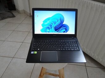 15.6" ACER E5/Core I5 /8GB RAM/ 128SSD a 500HDD/ 2xGrafika.