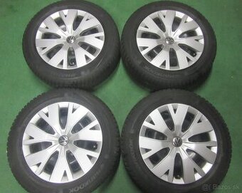 R16 Zimná sada VOLKSWAGEN rozteč 5x100 195/60R16 HANKOOK