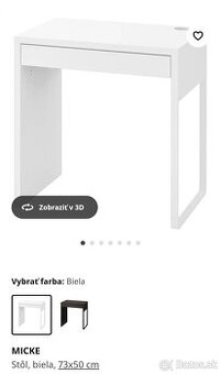 Stol ikea  micke