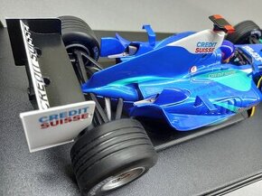 F1 SAUBER PETRONAS SHOWCAR 2005 VILLENEUVE MINICHAMPS 1:18