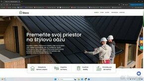 predám web pre stavebnú firmu