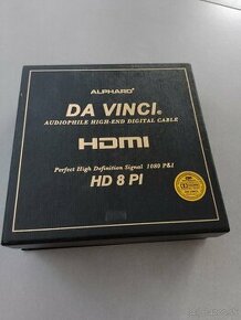 Predám prepojovací kábel HDMI  zn. DA VINCI - 1