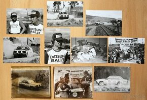 Safari Rally 1980 orig. fotografie Datsun Mehta Aaltonen - 1