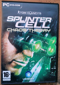 PREDÁM HRU SPLINTER CELL CHAOS THEORY 2005