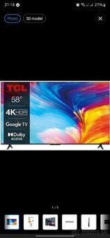 58" TCL 58P635 tv / televízor