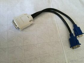 Splitter kábel DMS59 na 2x VGA 338285-008