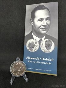 10€ 2021 Alexander Dubček - BK