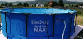 Predám bazén Bestway steel pro Max 4,57x1,22 - 1