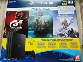 Predám PS4 PRO 1TB + PS VR2 + príslušenstvo