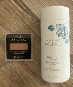 Rozjasňovač highlighter Mary Kay/Nové,a púdrový peeling Mary