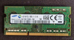 Pamäť Samsung 4GB DDR 3 - 1600MHz