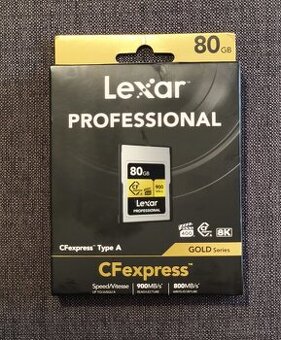 Pamäťová karta Lexar Professional CFexpress Type A 80GB